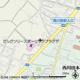 栃木県宇都宮市西川田町290周辺の地図