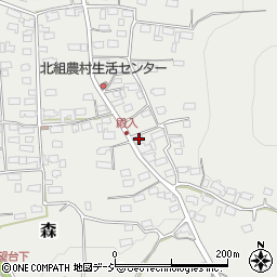 長野県千曲市森2188-1周辺の地図