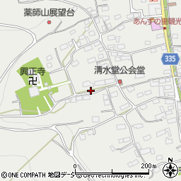 長野県千曲市森1447-2周辺の地図