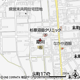 石川県金沢市末町１６の周辺の地図