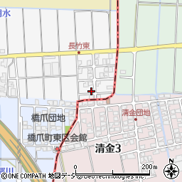 石川県白山市長竹町56-7周辺の地図