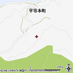 石川県金沢市平等本町周辺の地図