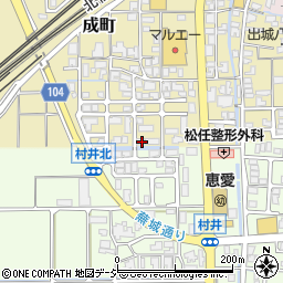 石川県白山市成町253周辺の地図