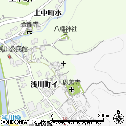 石川県金沢市浅川町甲周辺の地図