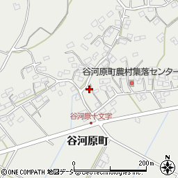 茨城県常陸太田市谷河原町837-2周辺の地図