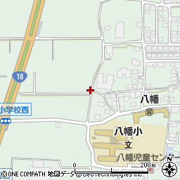 長野県千曲市八幡1977周辺の地図