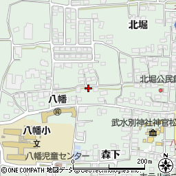 長野県千曲市八幡2010周辺の地図