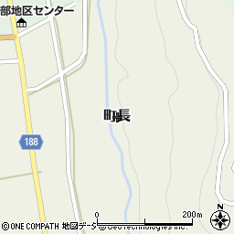 富山県富山市町長周辺の地図