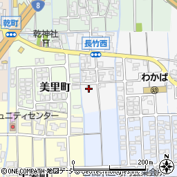 石川県白山市長竹町342周辺の地図