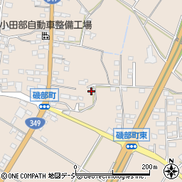 茨城県常陸太田市磯部町654周辺の地図