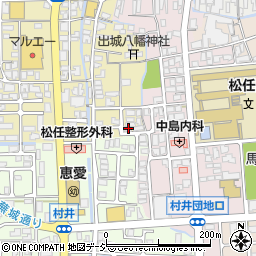 石川県白山市成町10周辺の地図