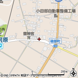 茨城県常陸太田市磯部町538周辺の地図