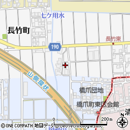 石川県白山市長竹町35周辺の地図