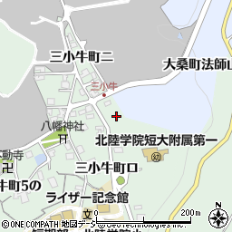石川県金沢市三小牛町１０の周辺の地図