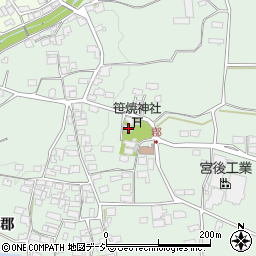 長野県千曲市八幡1516周辺の地図