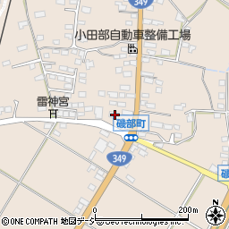 茨城県常陸太田市磯部町641周辺の地図