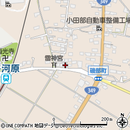 茨城県常陸太田市磯部町540周辺の地図
