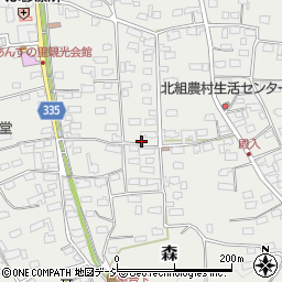 長野県千曲市森2344周辺の地図