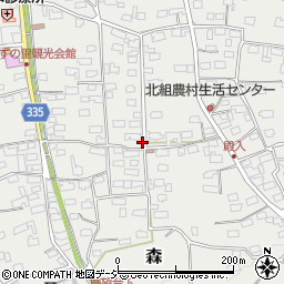 長野県千曲市森2344-1周辺の地図