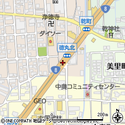 徳丸北周辺の地図