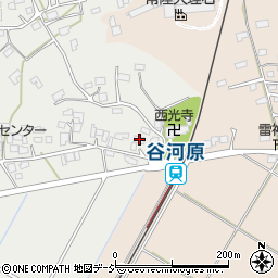 茨城県常陸太田市谷河原町740周辺の地図