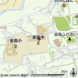 渋川市立金島中学校周辺の地図