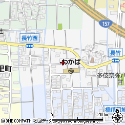 石川県白山市長竹町305周辺の地図