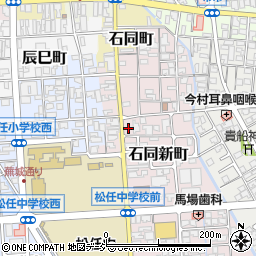 石川県白山市石同新町27周辺の地図