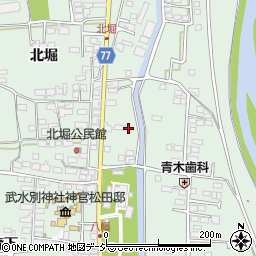 長野県千曲市八幡北堀2079周辺の地図