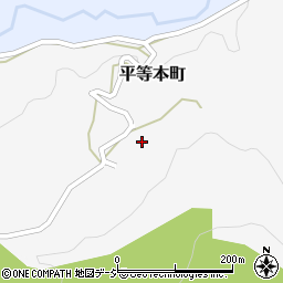 石川県金沢市平等本町ホ周辺の地図