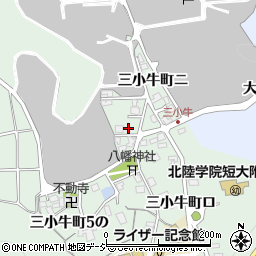 石川県金沢市三小牛町ニ3周辺の地図