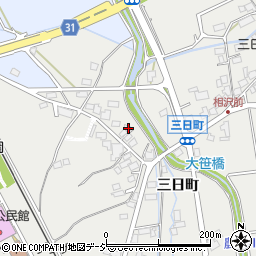 長野県大町市大町三日町1673周辺の地図