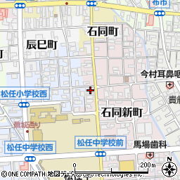 石川県白山市石同新町19周辺の地図