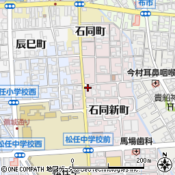 石川県白山市石同新町30周辺の地図
