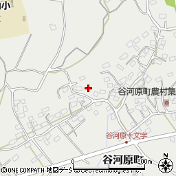 茨城県常陸太田市谷河原町588-2周辺の地図