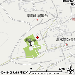 長野県千曲市森1452-1周辺の地図