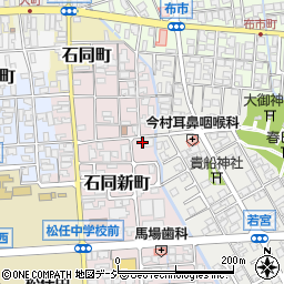 石川県白山市石同新町189周辺の地図