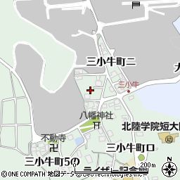 石川県金沢市三小牛町ニ4周辺の地図