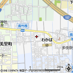 石川県白山市長竹町375周辺の地図