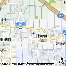 石川県白山市長竹町375周辺の地図