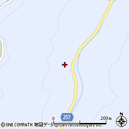 群馬県桐生市黒保根町上田沢602周辺の地図