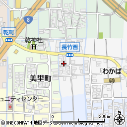 石川県白山市長竹町339周辺の地図