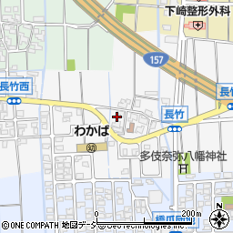 石川県白山市長竹町8周辺の地図