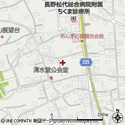 長野県千曲市森1414-3周辺の地図