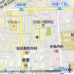 石川県白山市成町15周辺の地図