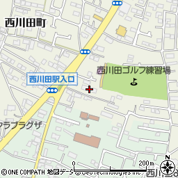 栃木県宇都宮市西川田町1179周辺の地図