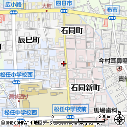 石川県白山市石同新町15周辺の地図