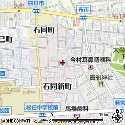石川県白山市石同新町173周辺の地図