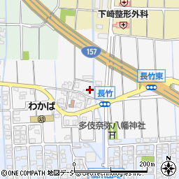 石川県白山市長竹町18周辺の地図