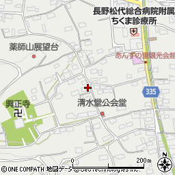 長野県千曲市森1429-1周辺の地図